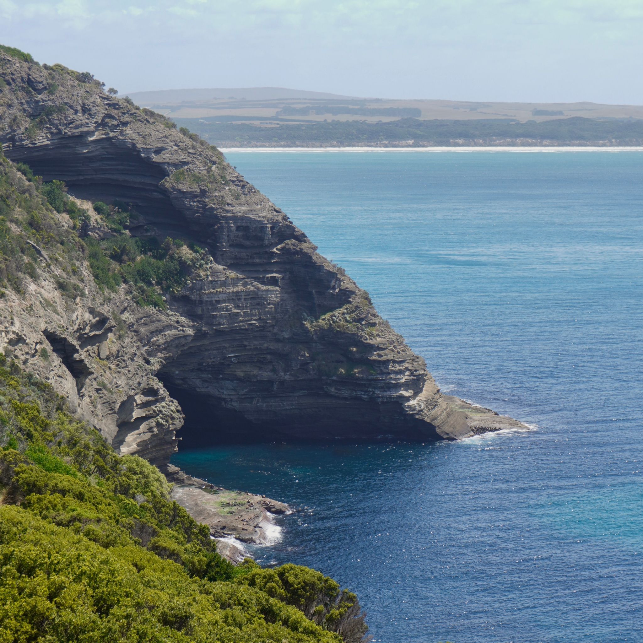 A seal cave near Cape Bridgewater in Victoria.